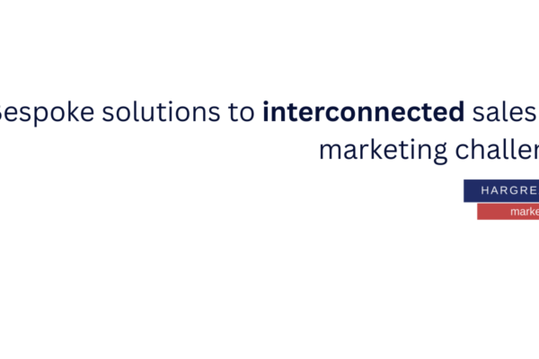 Bespoke solutions to interconnected sales and marketing challenges